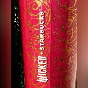 Starbucks Pink and Gold Tumbler